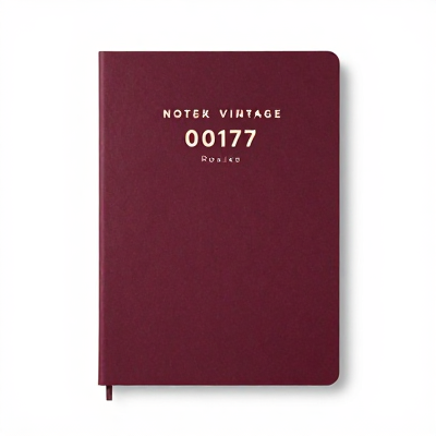 Notebook Vintage Roxo 00177
