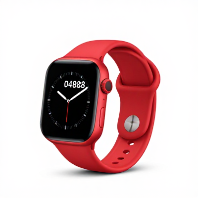 Smartwatch Clássico Vermelho 04883