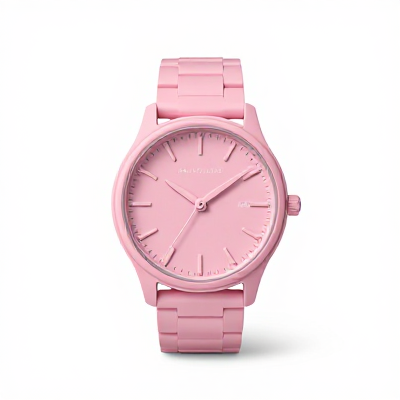 Relógio Compacto Rosa 04235