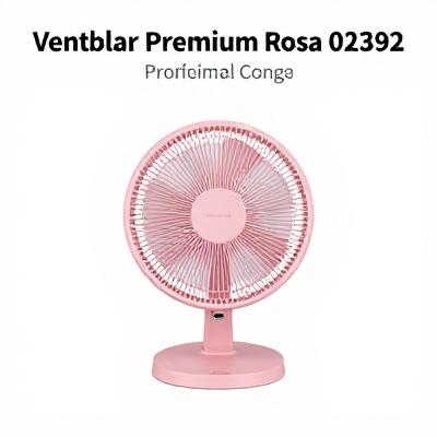 Ventilador Premium Rosa 02392