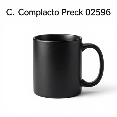 Caneca Compacto Preto 02596