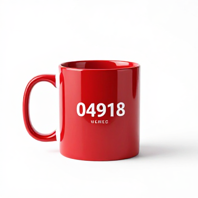 Caneca Lite Vermelho 04918