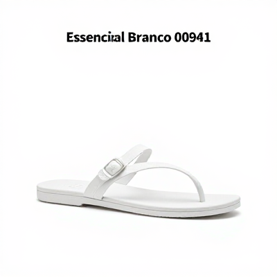 Chinelo Essencial Branco 00941