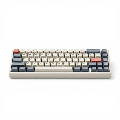 Teclado Vintage Branco 01652