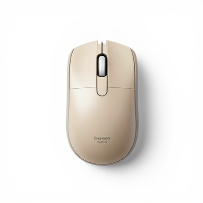 Mouse Compacto Bege 04315