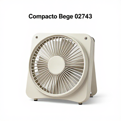 Ventilador Compacto Bege 02743