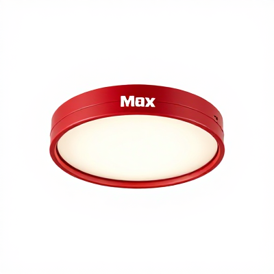 Luminária Max Vermelho 02457