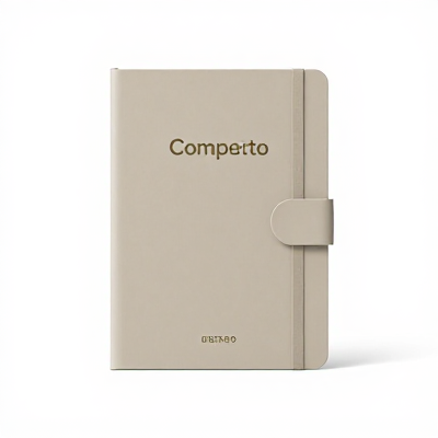 Notebook Compacto Bege 02360