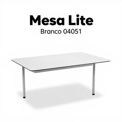 Mesa Lite Branco 04051
