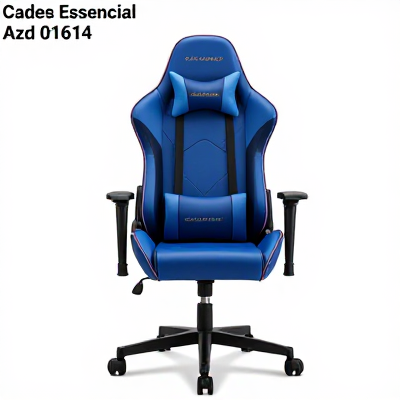 Cadeira Gamer Essencial Azul 01614