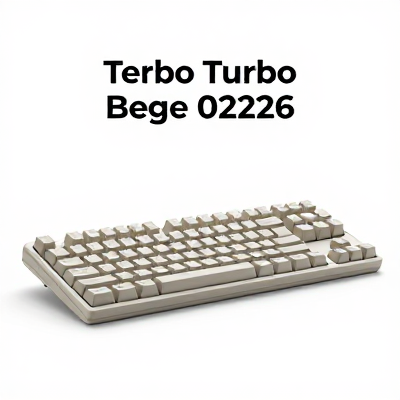 Teclado Turbo Bege 02226
