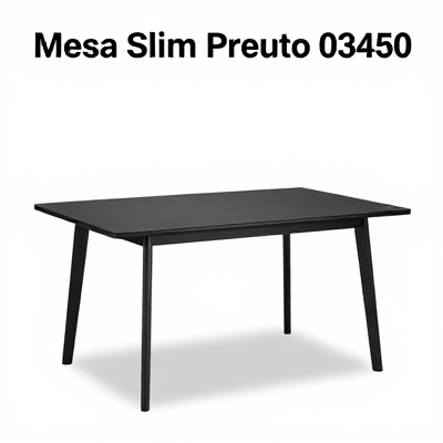 Mesa Slim Preto 03450