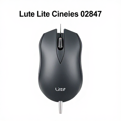 Mouse Lite Cinza 02847