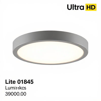 Luminária Lite Cinza 01845