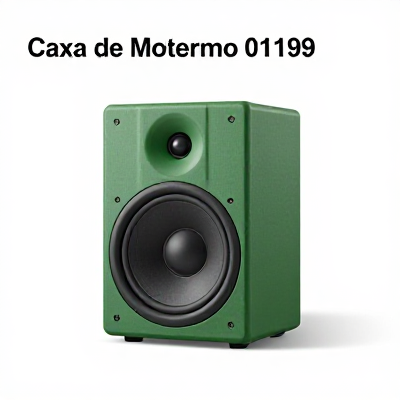 Caixa de Som Moderno Verde 01199