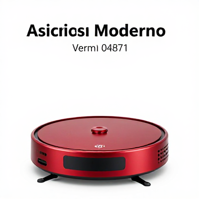 Aspirador Moderno Vermelho 04871