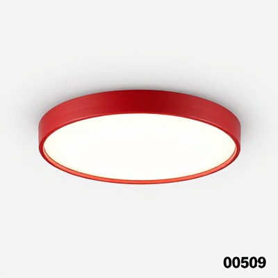Luminária Moderno Vermelho 00509