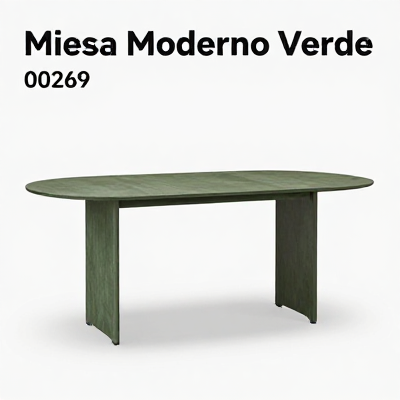 Mesa Moderno Verde 00269