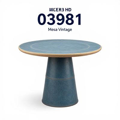 Mesa Vintage Azul 03981