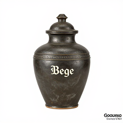 Garrafa Vintage Bege 01461