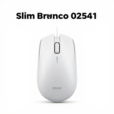 Mouse Slim Branco 02541