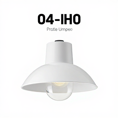 Luminária Compacto Branco 04500