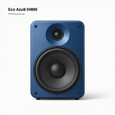 Caixa de Som Eco Azul 04890