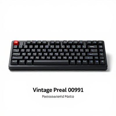 Teclado Vintage Preto 00991