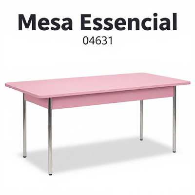 Mesa Essencial Rosa 04631