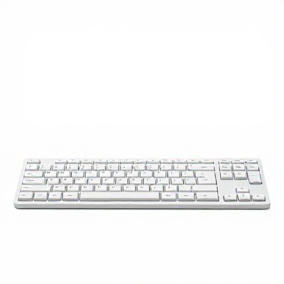 Teclado Moderno Branco 02229