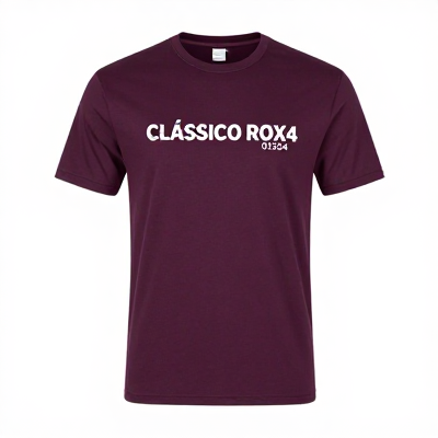 Camiseta Clássico Roxo 01324