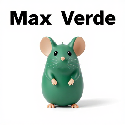 Mouse Max Verde 01808