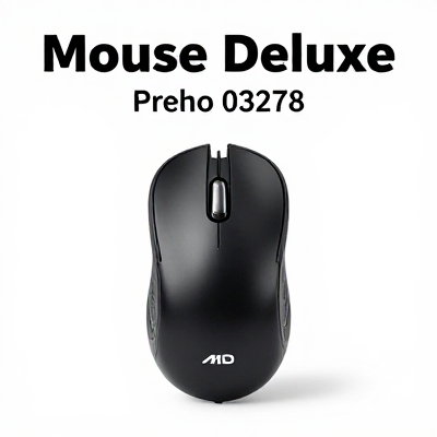 Mouse Deluxe Preto 03278