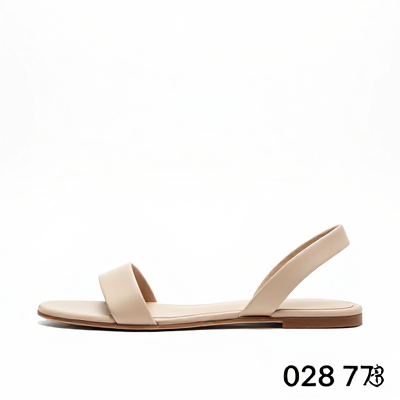 Sandália Moderno Bege 02877