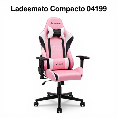 Cadeira Gamer Compacto Rosa 04199