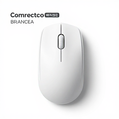 Mouse Compacto Branco 00052