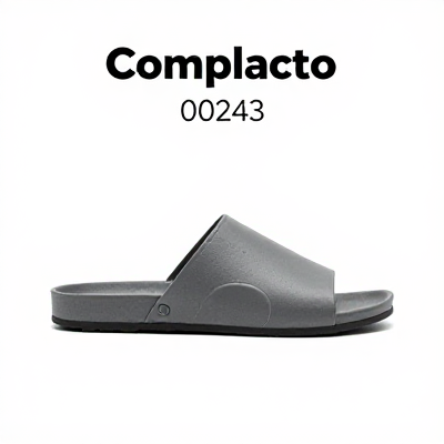 Chinelo Compacto Cinza 00243