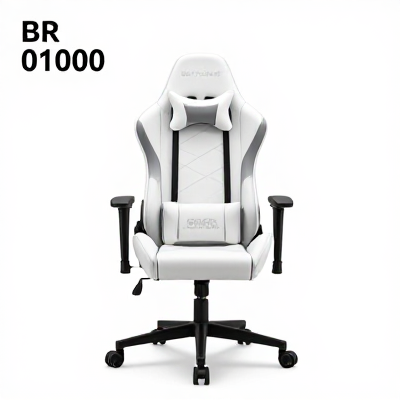 Cadeira Gamer Moderno Branco 01000