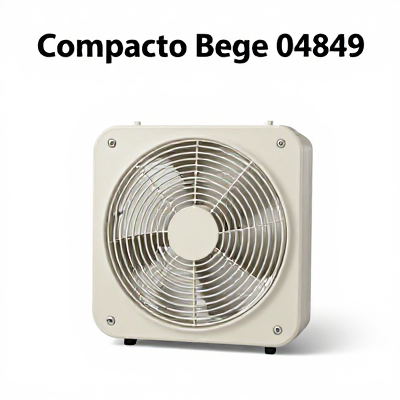 Ventilador Compacto Bege 04849