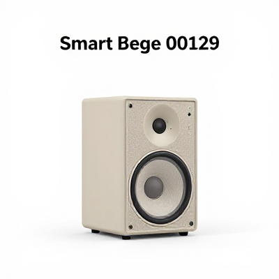 Caixa de Som Smart Bege 00129