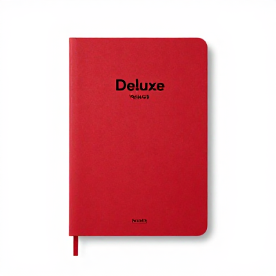 Notebook Deluxe Vermelho 04449