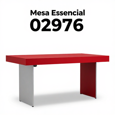 Mesa Essencial Vermelho 02976