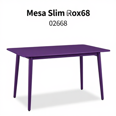 Mesa Slim Roxo 02668
