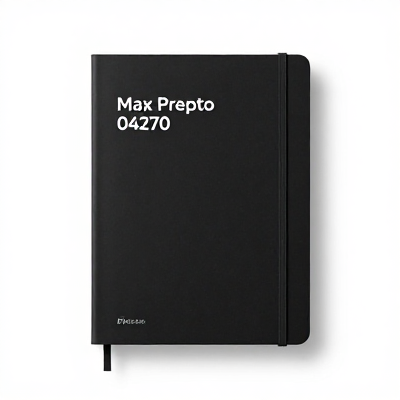 Notebook Max Preto 04270