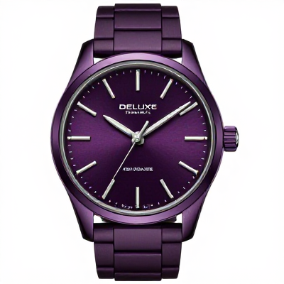 Relógio Deluxe Roxo 00837