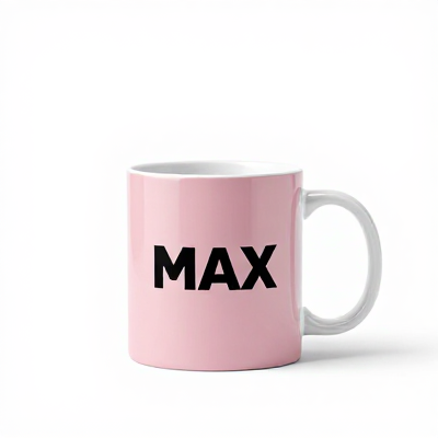Caneca Max Rosa 00262