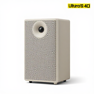 Caixa de Som Slim Bege 02024