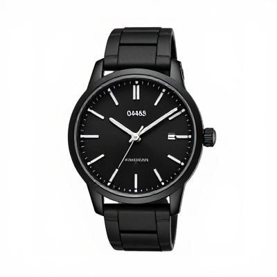Relógio Clássico Preto 04468