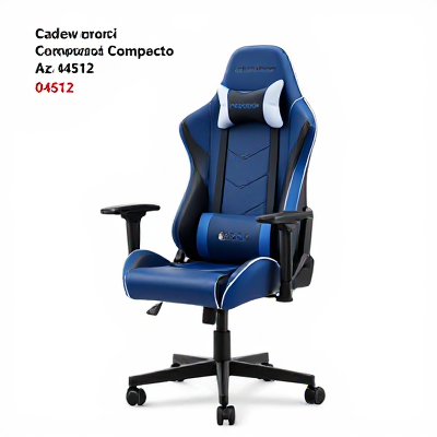 Cadeira Gamer Compacto Azul 04512
