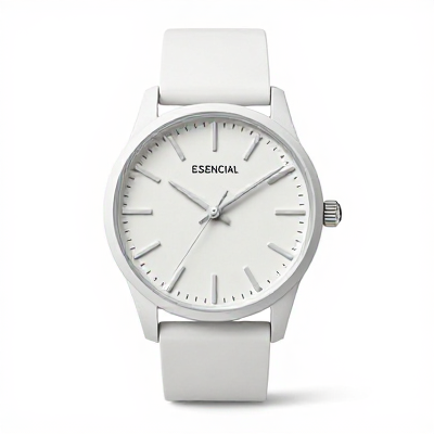 Relógio Essencial Branco 04461
